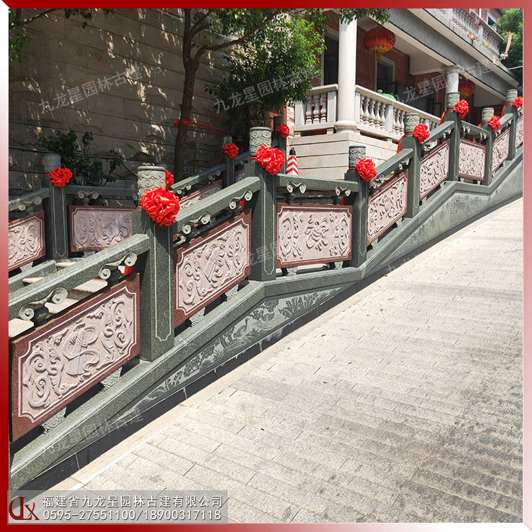 景區石雕欄桿圖片
