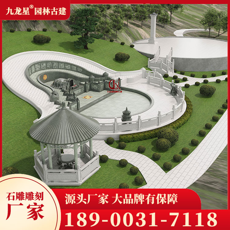 農村土葬墓圖片